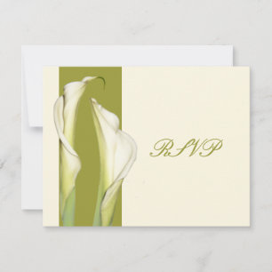 Cartons Réponse PixDezines blanc calla lys/do-it-yourself arrière 