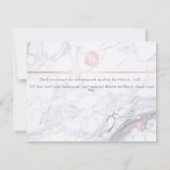 Cartons Réponse PixDezines Blush Honeycomb Mitzvah Merci ✡ (Dos)