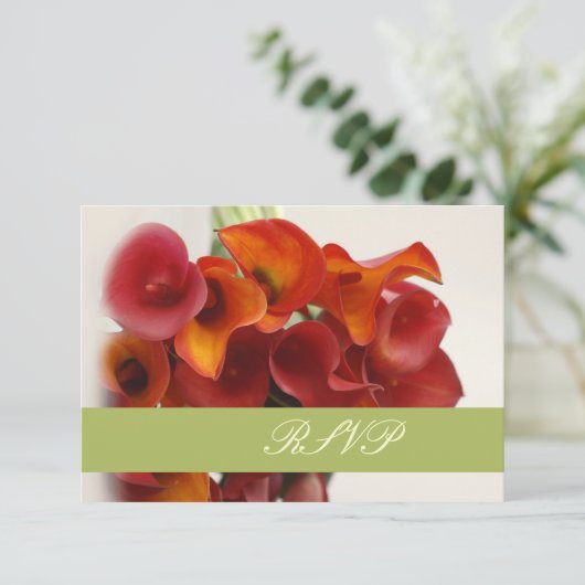 Cartons Réponse PixDezines brûlé calla orange lily/do-it-yourself  (Debout devant)