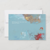 Cartons Réponse PixDezines Mitzvah Célébration ✡ Galaxy Abstrait R (Dos)