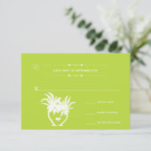 Cartons Réponse Plage Palm Tree Destination Chalkboard (Debout devant)