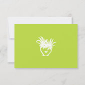 Cartons Réponse Plage Palm Tree Destination Chalkboard (Dos)