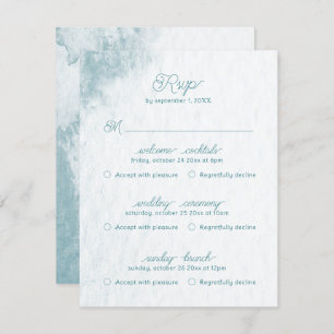 Cartons Réponse Plage Whimsical Watercolor