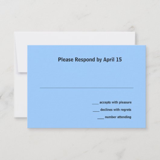 Cartons Réponse Plaqué moderne (Devant)