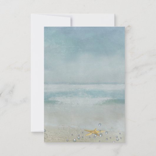 Cartons Réponse poisson étoile de mer avec filet (Dos)