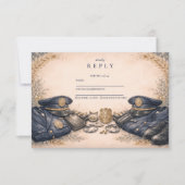 Cartons Réponse Police Academy Formal Badge Graduation (Devant)