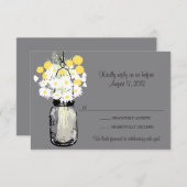 Cartons Réponse Pot de fleurs sauvages et Billy Balls en bocal Mas (Devant / Derrière)