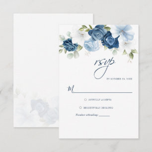 Cartons Réponse Poussière botanique bleue écriture florale verdure