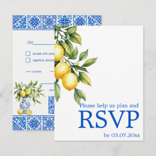 Cartons Réponse 💙🍋Préférences alimentaires Azul & Limone Romanc
