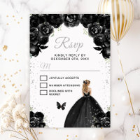 Princesse aux cheveux blonds noir et argent