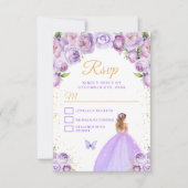 Cartons Réponse Princesse de cheveux blonde clair et blonde or (Devant)