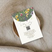 Cartons Réponse Printemps Automne Boho Fleur sauvage Bloom Whimsic