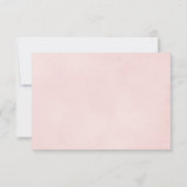 Cartons Réponse Protea fleurs pampas herbe et eucalychypre mariage (Dos)