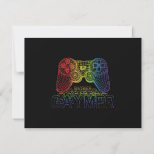 Cartons Réponse Proud Gaymer, Jeu Gay pride