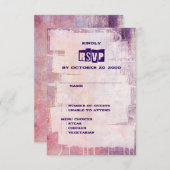 Cartons Réponse Punk Graffiti Rock et Mariage de rouleaux (Devant / Derrière)