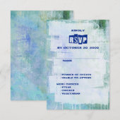 Cartons Réponse Punk Graffiti Rock et Mariage de rouleaux (Devant / Derrière)