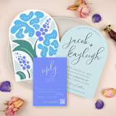 Cartons Réponse PURPLE PURPLE simple rétro