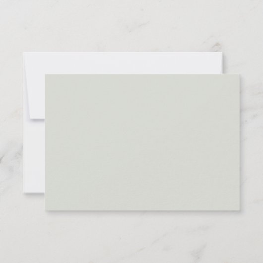 Cartons Réponse QR Code Moderne Boho Greenery Mariage or (Dos)