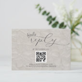 Cartons Réponse QR code simple moderne (Debout devant)