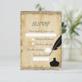 Cartons Réponse Qualité et inkwell (Debout devant)