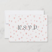 CARTONS RÉPONSE R.S.V.P (Dos)