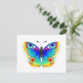 Cartons Réponse Rainbow Butterfly Peacock Eye (Debout devant)