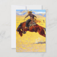Remington Old West Horse et Cowboy