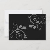 Cartons Réponse Renard de forêt d'automne enchanté (Dos)