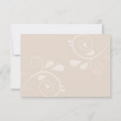 Cartons Réponse Renard de forêt d'automne enchanté (Dos)