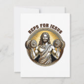 Cartons Réponse Reps pour Jésus (Dos)