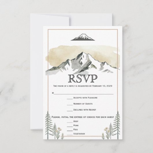 Cartons Réponse Response Card (Devant)