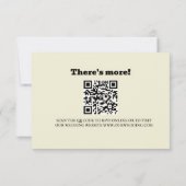 Cartons Réponse Retro 70's Comic Book Pop Art Fun Mariage (Dos)