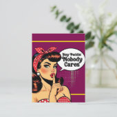 Cartons Réponse Retro Pinup_ Hey Pudding (Debout devant)