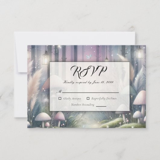 Cartons Réponse Rêves de Lanternlight Enchanted Forest (Devant)