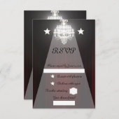 Cartons Réponse Rideau de théâtre (Devant / Derrière)