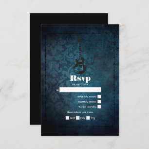 Cartons Réponse Rock n'Roll Retro Mariage vintage