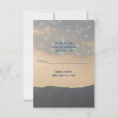 Cartons Réponse Romance sur le lac (Dos)