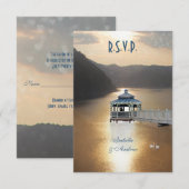 Cartons Réponse Romance sur le lac (Devant / Derrière)