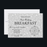 Cartons Réponse Romantic Elegance Post Mariage Petit déjeuner<br><div class="desc">Après une grande journée, vous pourrez prendre un petit-déjeuner post-mariage pour votre famille et vos amis. Inclure cette Romantic Elegance Post Mariage Breakfast carte RSVP. Il peut être utilisé pour des brunchs ou même pour des événements qui ne sont pas liés au mariage. Profitez de cette belle carte RSVP Romantic...</div>
