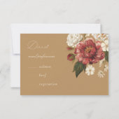 Cartons Réponse Romantique Peint Floral (Dos)