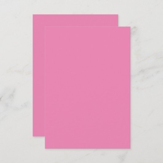 Cartons Réponse Rose #EF8484, Cadillac rose (Devant / Derrière)