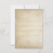 Cartons Réponse Rose Rouge Et Ornement Floral (Dos)