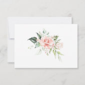 Cartons Réponse Roses roses roses Eucalyptus Botanique (Dos)