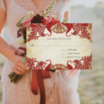 Cartons Réponse Rouge, chaux et orange Vintage Paisley Peacock RSV<br><div class="desc">Vintage Paisley Peacock Mariage damassé RSVP Vintage Paisley Peacock Colors ou Fuchsia et Lime Paisley Faire-part de mariage - Paisley Peacock Colours Wedding Invitations,  RSVP,  Save the Date and Direction or Reception Cards. Peacock Wedding Invitations Vintage Art Nouveau Peacock Bird Parade Mariage -voir plus Vintages Bird Products</div>