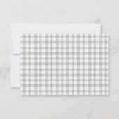 Cartons Réponse Rouille Jaune Automne Paysage Réception de mariage (Dos)