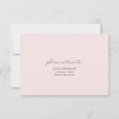 Cartons Réponse Royal Princess Crown Girl Birthday Party (Dos)