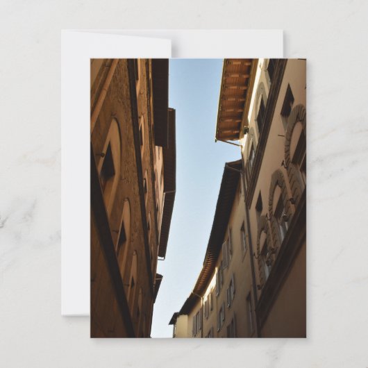 Cartons Réponse Rue baignée de soleil (Devant)