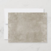 Cartons Réponse Rustic Country Mason Jar Bouquet Cracklls (Dos)