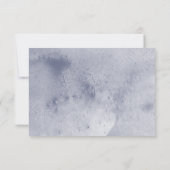 Cartons Réponse Rustique Floral Beach Mariage nautique (Dos)