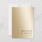 Cartons Réponse Rustique Vintage Antique Ancre Nautique Mariage (Dos)